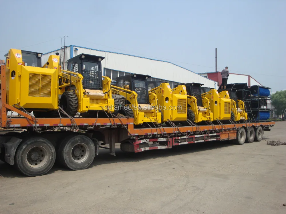 skid steer loader taian luyue  JC45G with 50hp engine loading capacity is 700kg skid loader