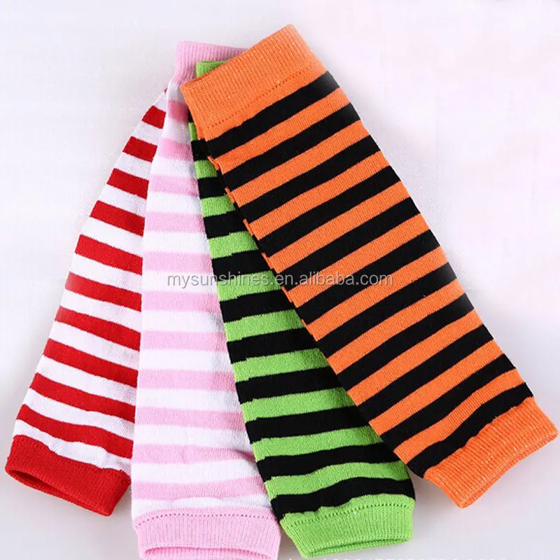 Гетры на Хэллоуин, леггинсы для мальчиков и девочек, колготки, гетры для новорожденных, гетры для рук, полосатые гетры для малышей