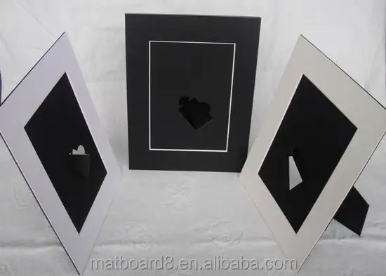 Handmade mat board/ cardboard photo frame