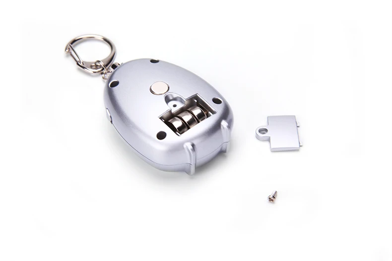 Mini portable traveling alarm panic button alarm keychain alarm with PIR motion sensor for lady