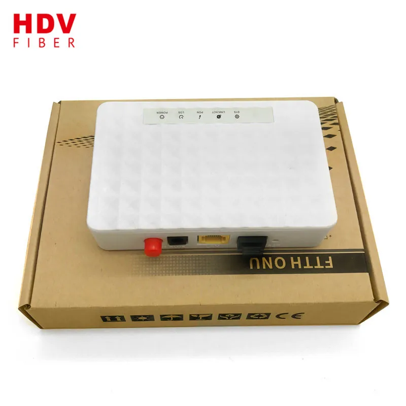 Один волокна Ftth 1GE + CATV 1PON порт RF Wi-Fi роутера GPON ONT