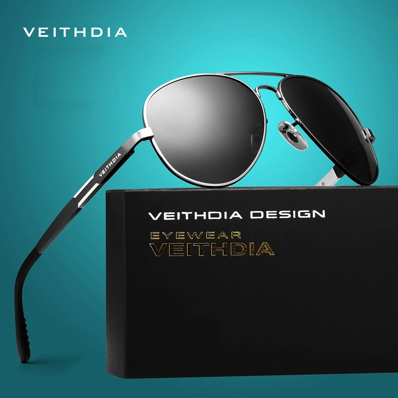 VEITHDIA Aluminum Magnesium Men s Sunglasses Polarized Sun Glasses Male Driving Fishing Outdoor Eyewears Accessories Men
