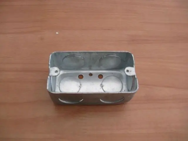 cUL Approved 58361 Steel Rectangular Electrical Conduit Handy Box