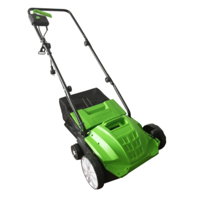 Hot sale 1500W 320mm 2 in1 electric lawn Scarifier and Rake
