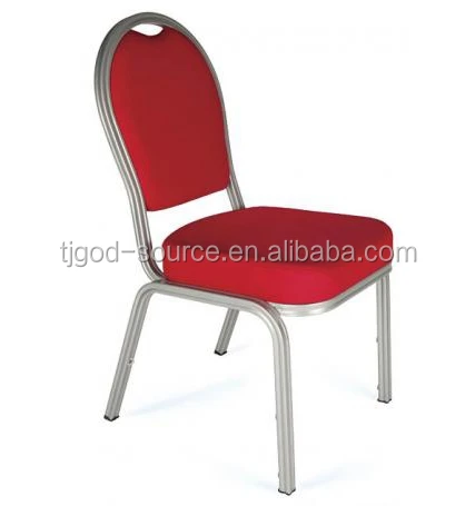 High quality wedding hotel restaurant dining aluminium brush banquet chair for event