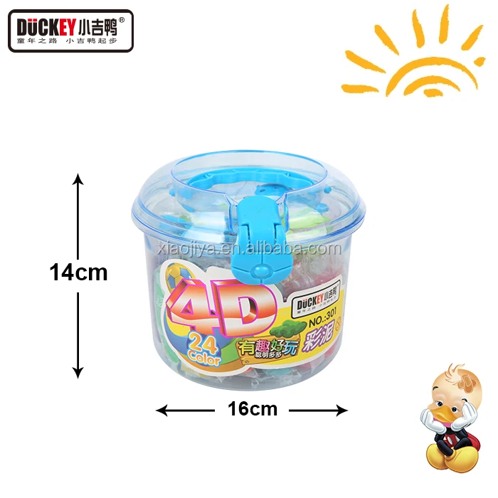 Hot Sell Magnetic Modeling Dough for Kids Stationery Toys China 24 Colors Plastilina