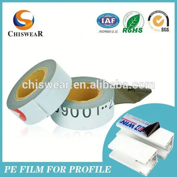 glue black and white protective film