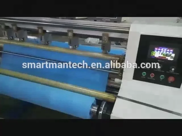 
Top Quality Computerized Ultrasonic Slitting Machine for non Woven Fabrics 