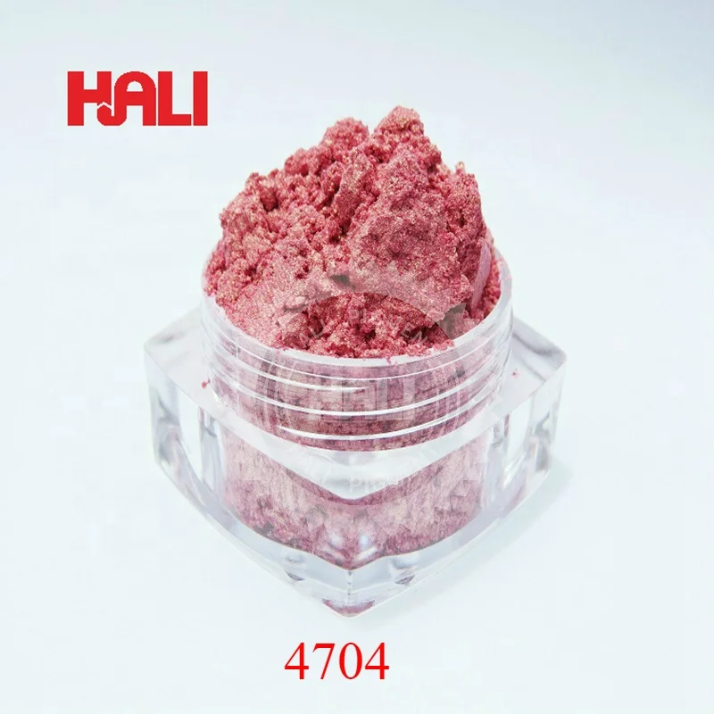 Candy pearl pigment mica powder pearlescent pigment for paint item:4705 coloring:red/blue