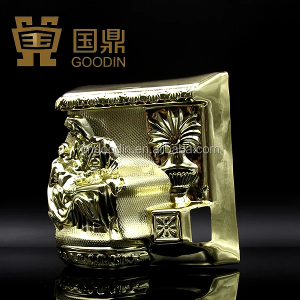 P.P/ABS COFFIN HANDLE FABRIC COFFIN COVER