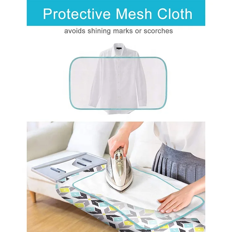 18x49 Smart Ironing Board Cover Scorch and Fireproof Resistant Wide Ironing Board for Smart Use