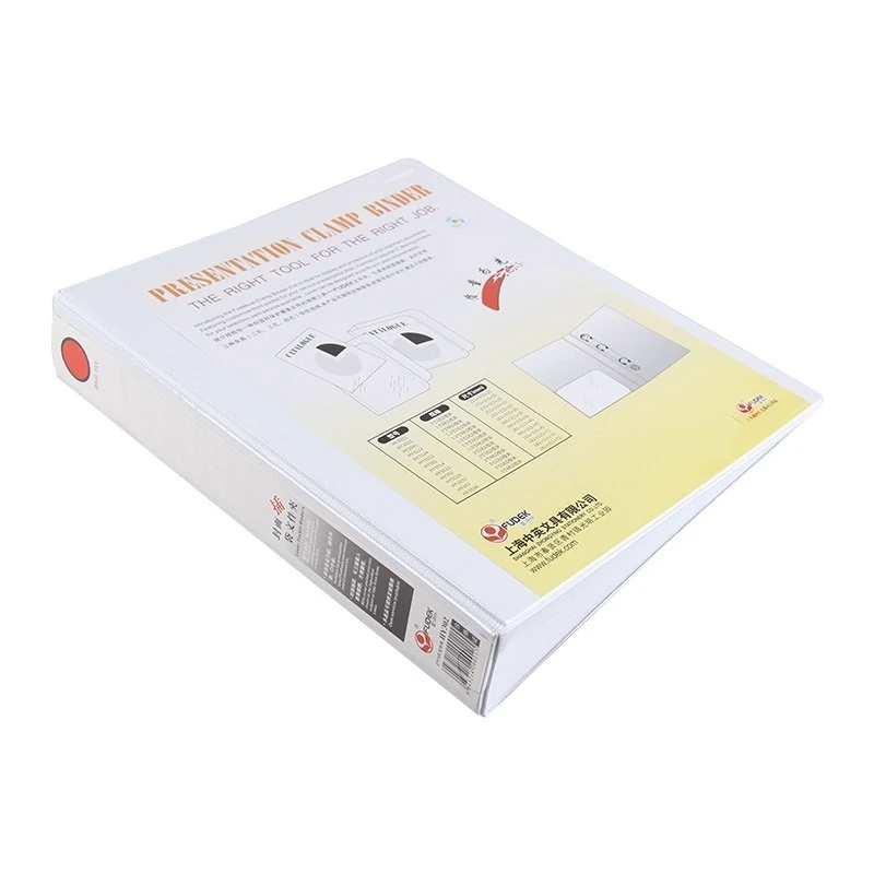 factory wholesale low price new arrival A4/FC PP/PVC 3 inch a4 lever arch file for business