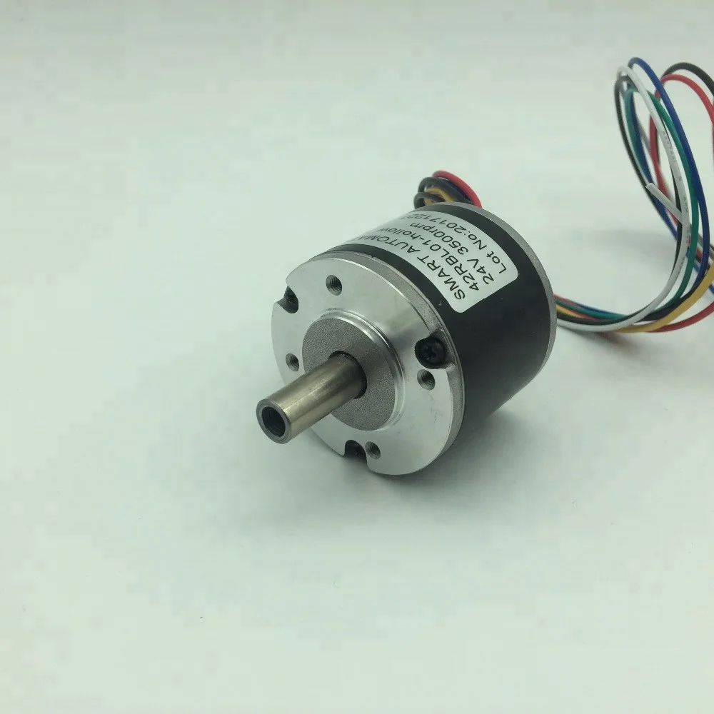 42BL 24V Brushless DC Motor, Option 12v, 36v, 48v Power Upto 100w