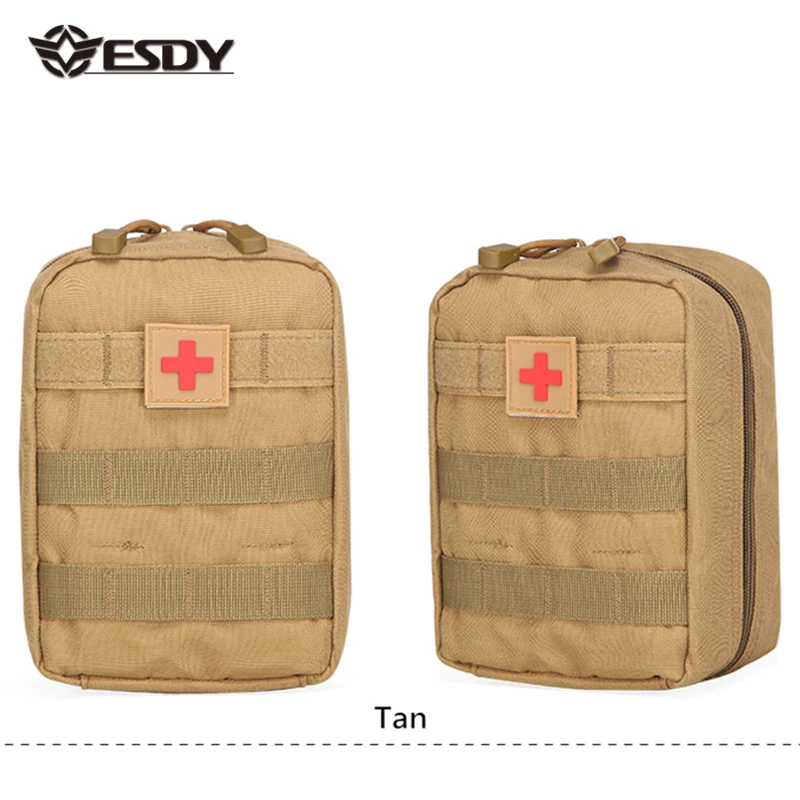 3 Colors Tactical First Aid Bag Utility Outdoor Paintball  Molle Medical Pouch