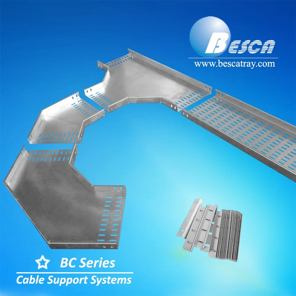 hot dip galvanized steel Cable Tray with Elbow