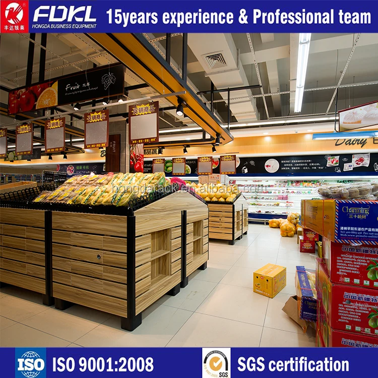 Supermarket rack Commercial Wood Candy Display Rack Candy Shelf