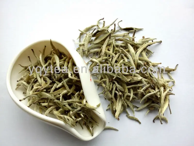 
China white tea, baihao yinzhen, organic white silver needle 