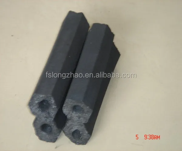 Long Burning Time Green Straw Sawdust Pressed BBQ lump Wood Charcoal