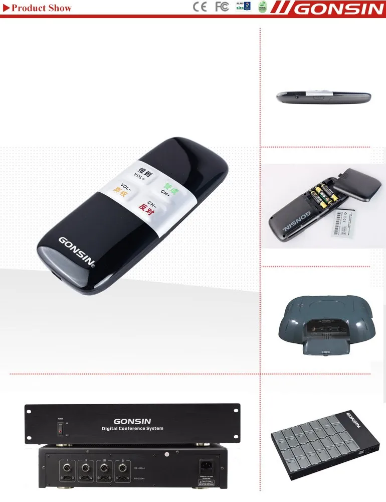 Conference Wireless Microphones Vote Alphanumeric Voting System For Conference Room Electronic Voting And Conferences System
