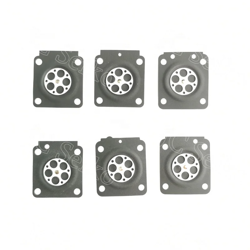 Carburetor metering diaphragm membrane for chainsaw brushcutter string trimmer with Zama C1Q carburetor spare parts