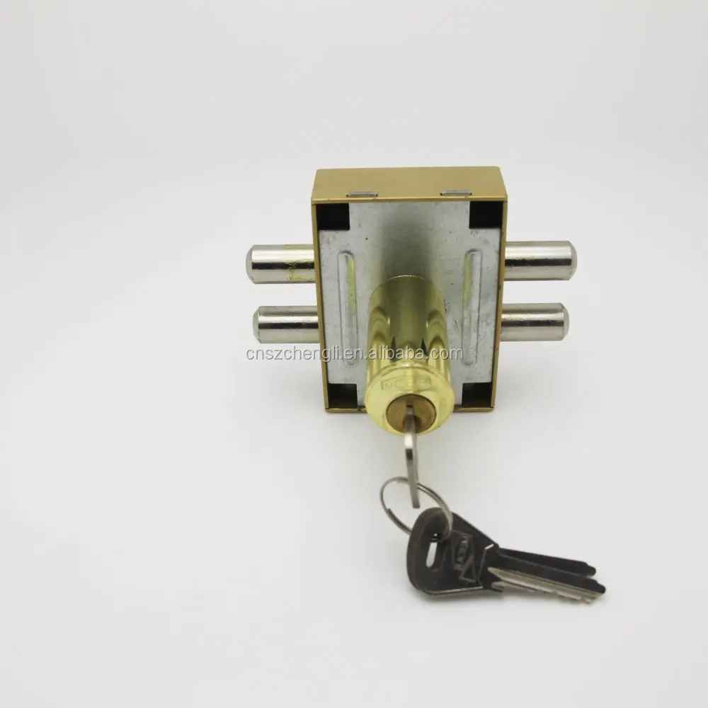 Hot sale high quality 2 bolts RIM LOCK 4111 FOR TUNISIA MARKET