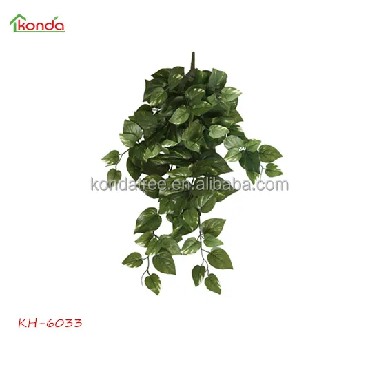 Лидер продаж искусственные Подвесные Растения пластиковые листья для украшения сада и дома