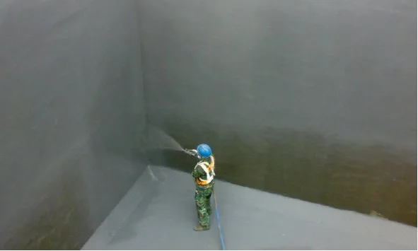 
Pure Polyurea Coating with 100% solid content 