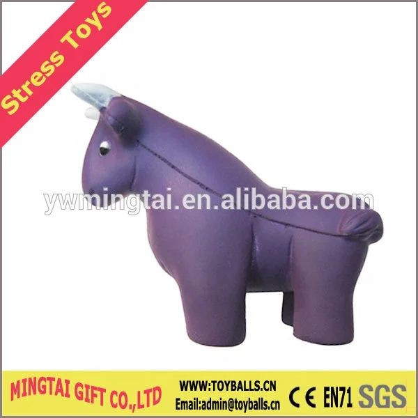Bull Shape Stress Reliever/Foam Toys/PU Foam Stress Ball
