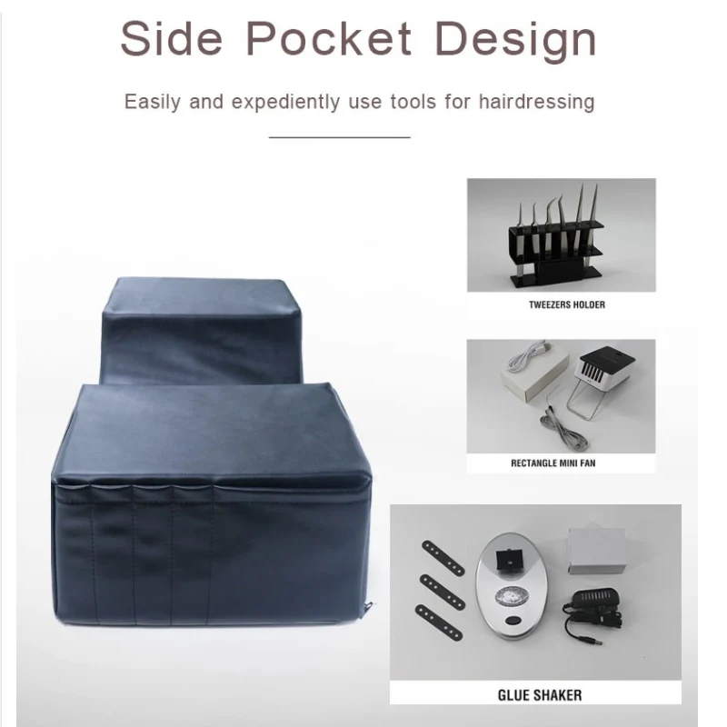 Ideal Concave Headrest Neck Support Eye Lash Pillow, Ergonomic Lash Pillow, Ergonomic Curved Cosmetic Eyelash Pillow