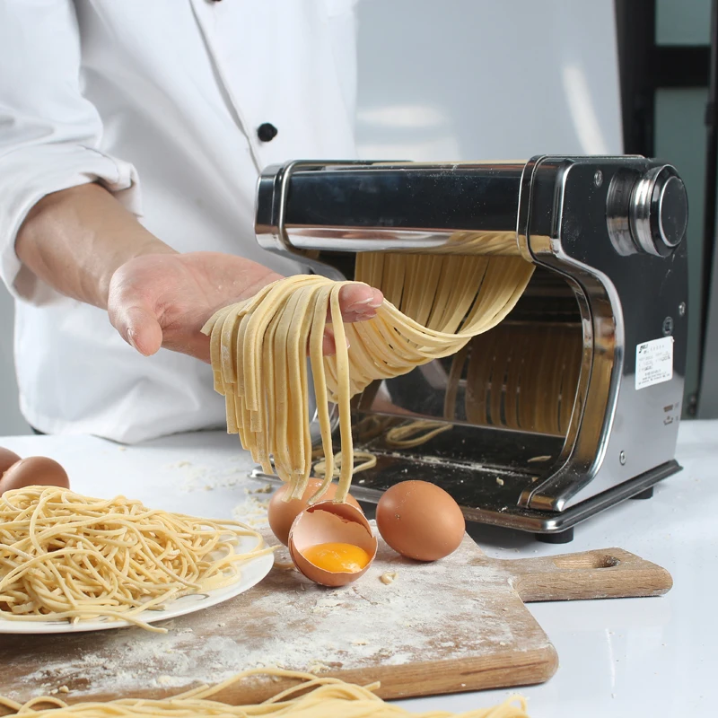 Stainless Steel Electric Semi Automatic Pasta Machine