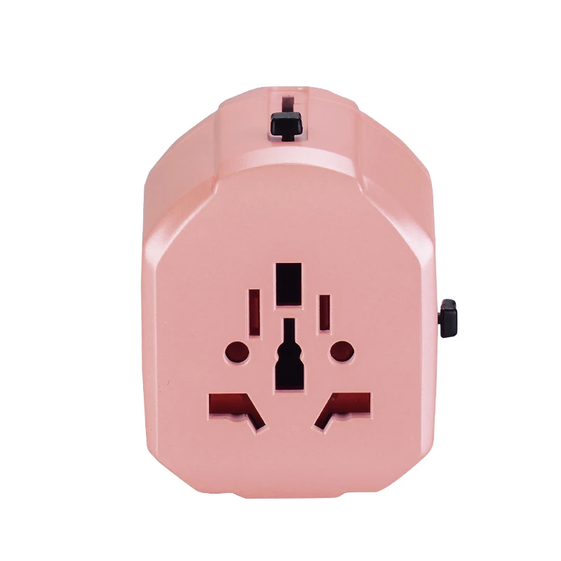 Luxury  Universal International Power Outlet USB Travel Adapter Christmas Gift