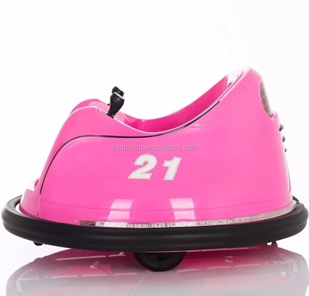 Детская электрическая машинка Waltzer с питанием от аккумулятора, игрушечная розовая машинка