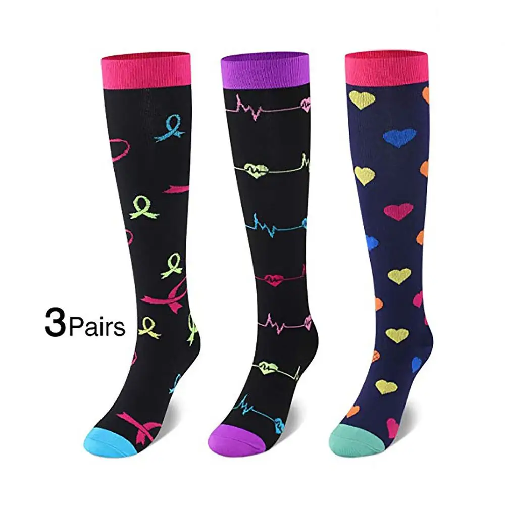Custom Logo Solid Compression Equestrian Socks Knee High Tube Women Girls Horse Riding Sock Thigh High Stockings Nylon Stockings