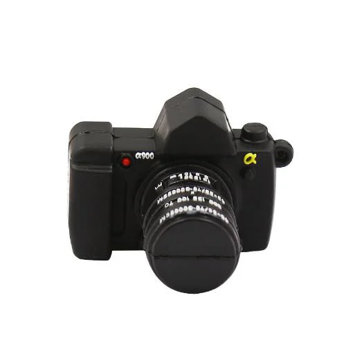 Cartoon Camera USB Flash Drive 2.0 1GB 2GB 4GB PVC 8GB Pendrive 3.0 16GB  USB Memory Stick 32GB Creative Gifts Pen Drive 64GB