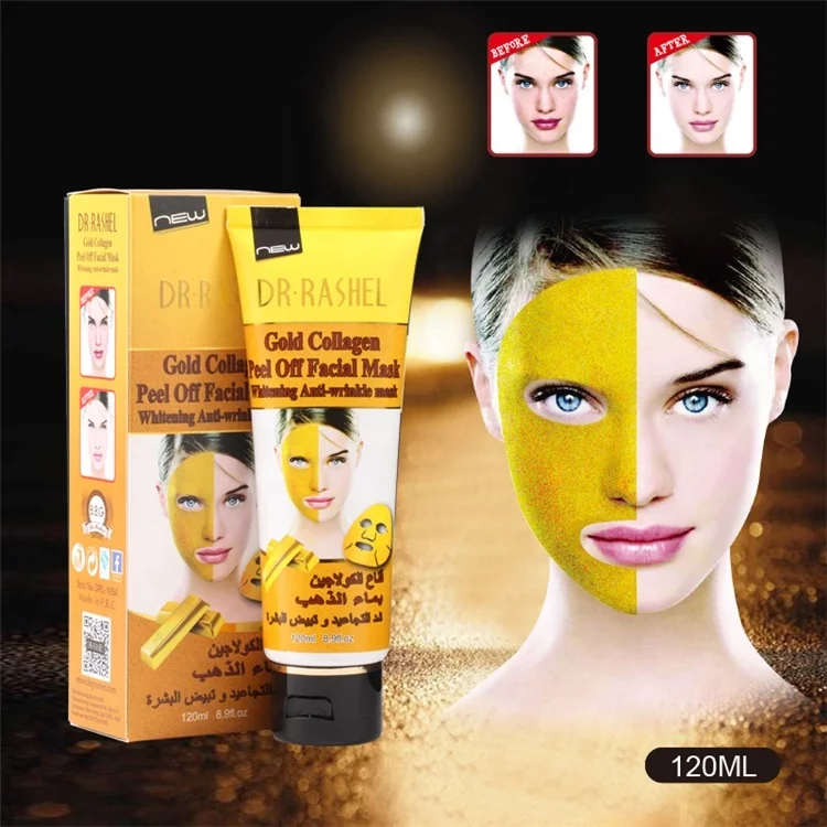 Dr.Rashel brand Gold Collagen Whitening Anti-wrinkle peel off facial mask