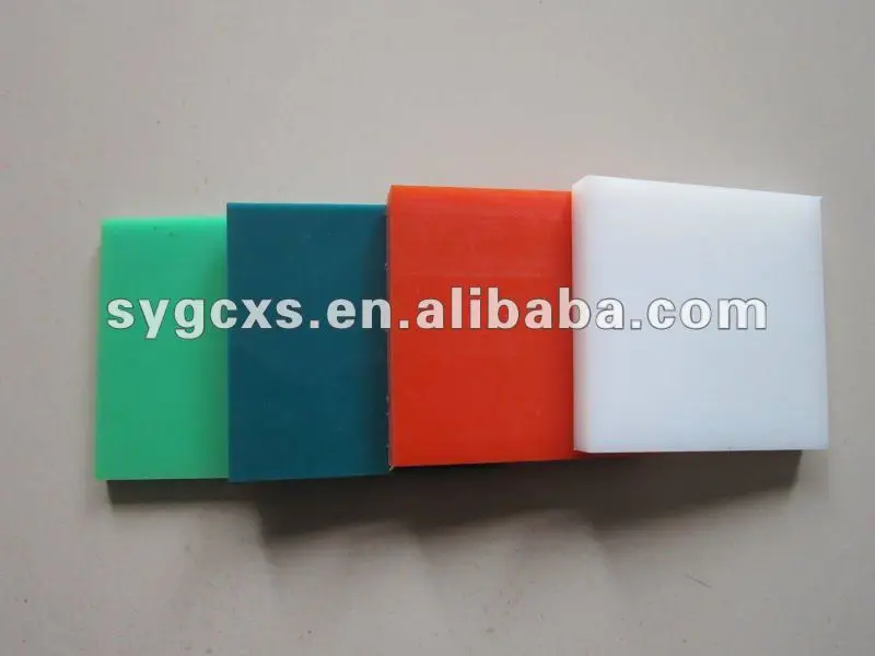 1.5mm thick hdpe sheet pe sheet blue sell pe plastic board