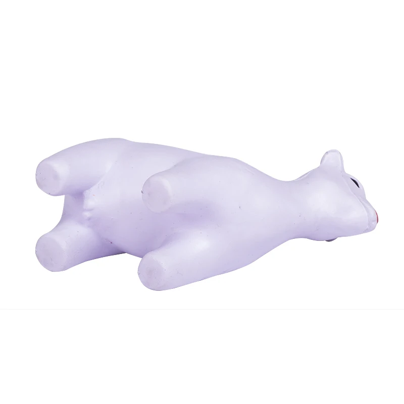 Goat PU Stress Reliever Ball,White Goat PU Stress Ball,Goat PU Stress Ball Toy