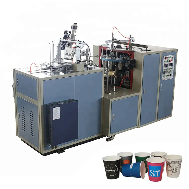 
Fully Automatic Price Of Double PE Coated Ultrasonic Paper Cup Making Machine 