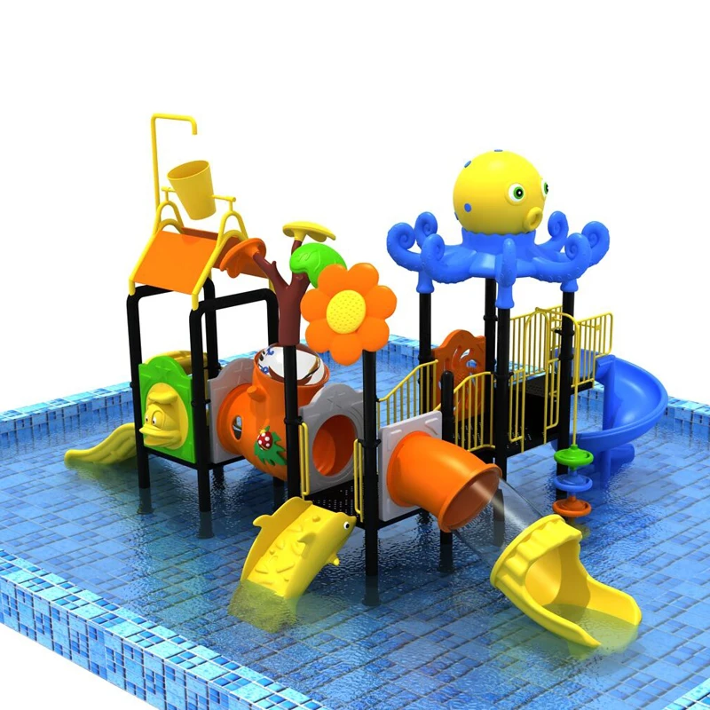 Water park Modern design world class fiber glass slides water attractions park for the kids