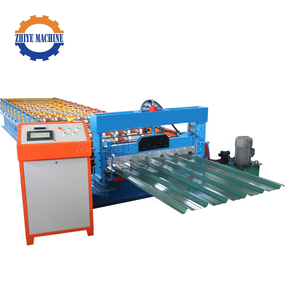 Zinc Roofing Galvanized Steel Roofing Sheet Cold Roll Forming Machine/ New Type Aluminum Tile Making Machine