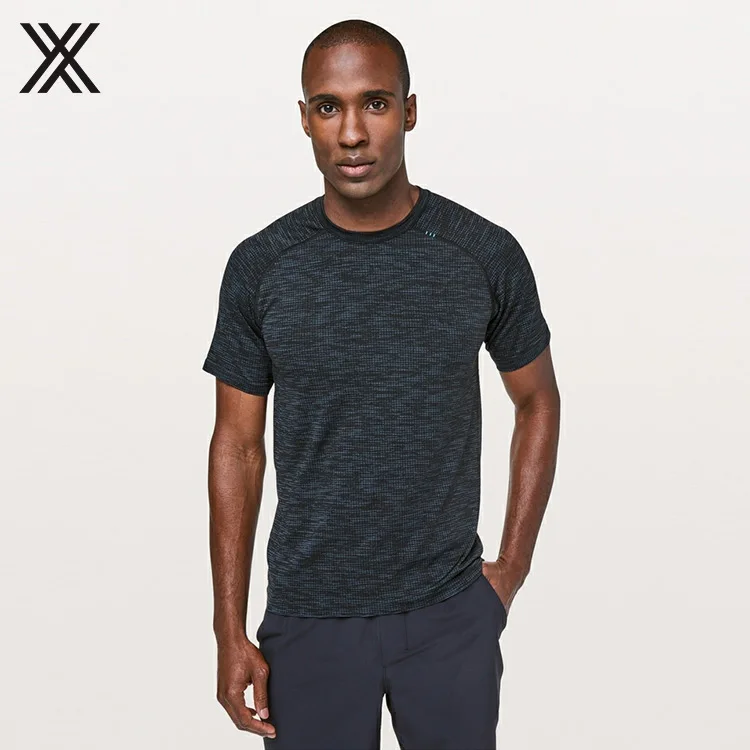 Professional Design Seamless Design Stretch Fabric Gym Men T Shirt