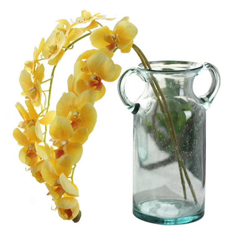 Wholesale home decoration Wedding fake flowers simulation latex orchid artificial flower