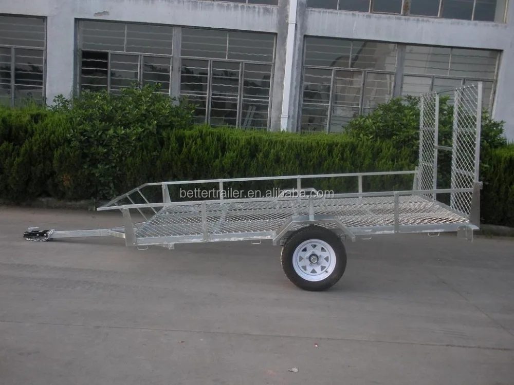 single axleconcession ATV loading trailer