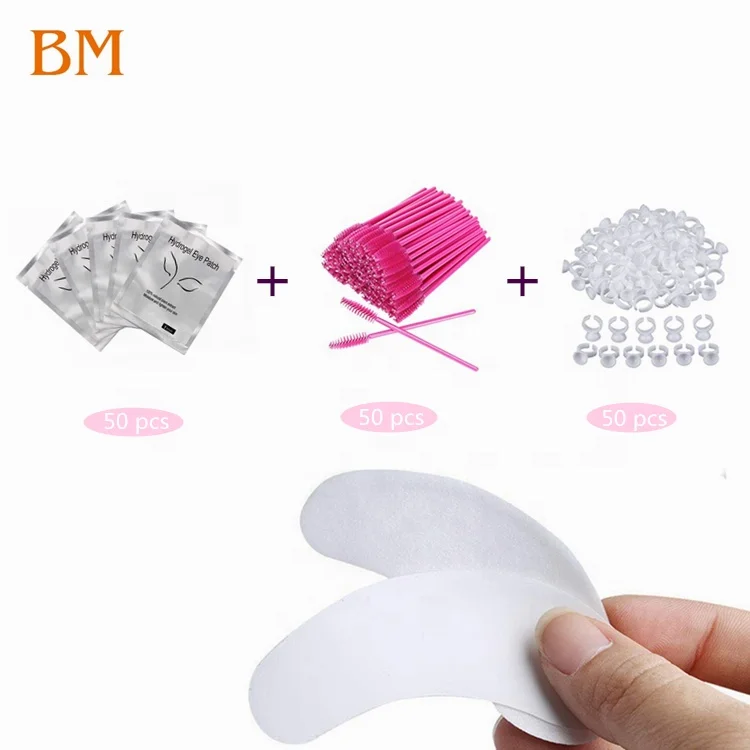 Beauty products lint free eye gel patch for eyelash extension eye pads
