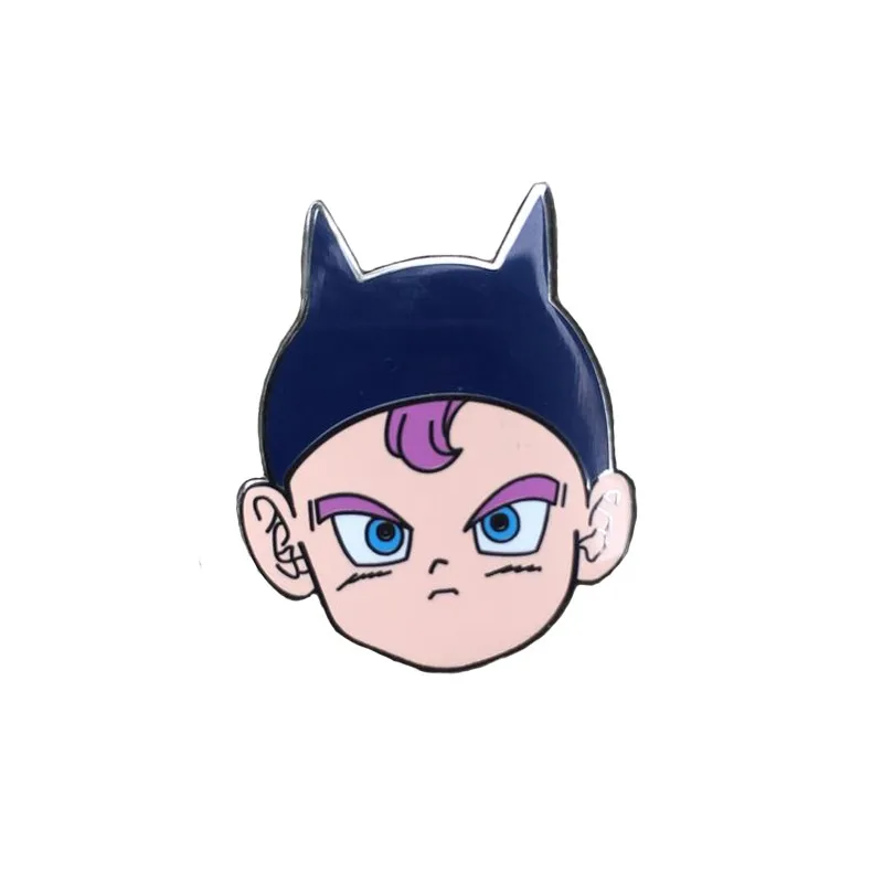 Good quality soft enamel pin dragon ball cartoon character brooch pin