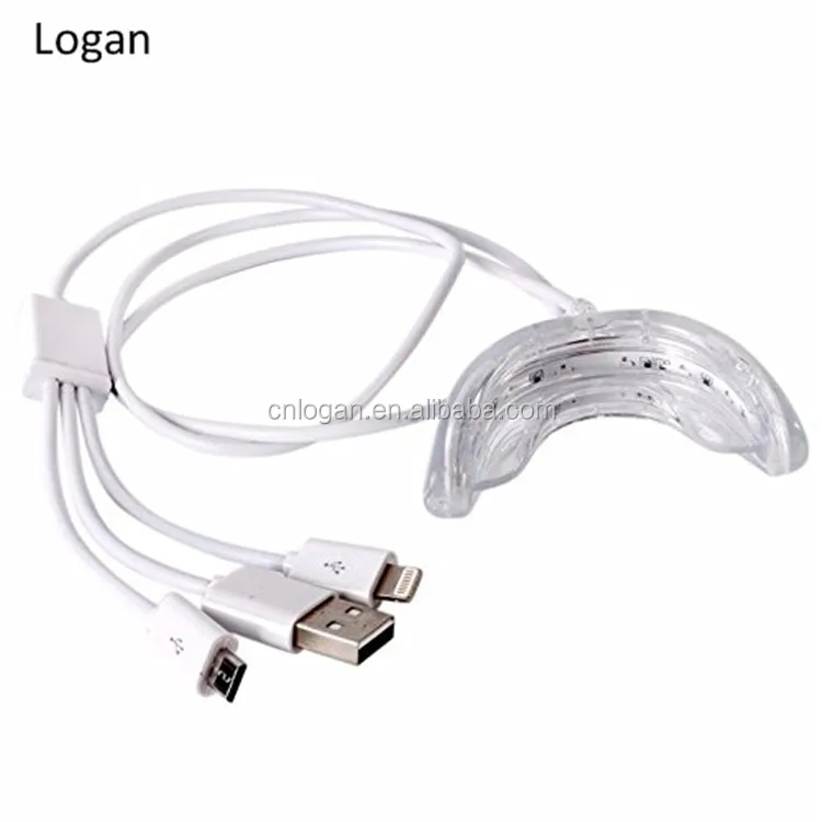 
Teeth Cleaning Kit LED Tooth Bleaching Kit Support Android ios,LED Whitening light kit 