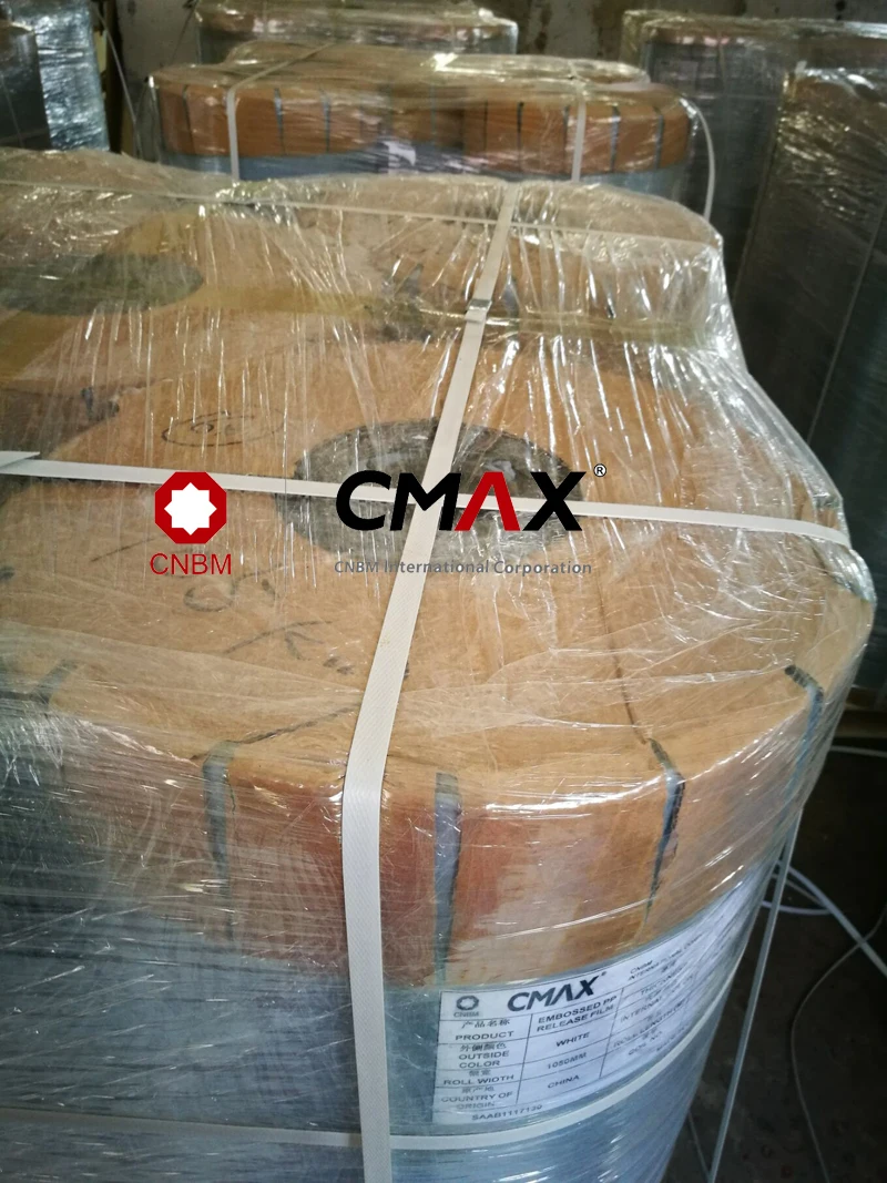 Silicone Coated Embossed PP Release Film for Waterproofing Membrane