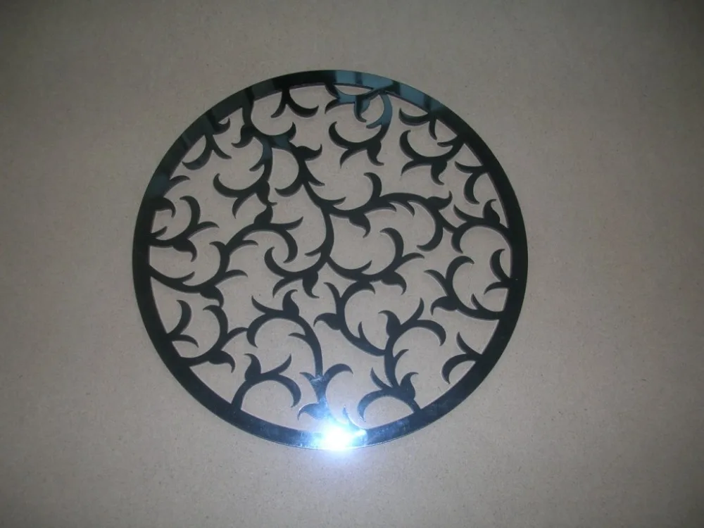 black acrylic mirror