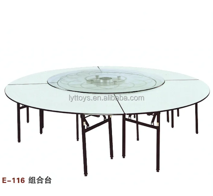 Outdoor Picnic Dining Table Plastic Folding Dining Table Modern for Wedding