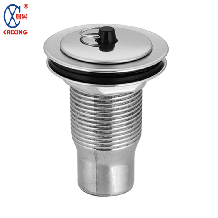 Cheap wastewater pop-up stainless steel washbasin filter